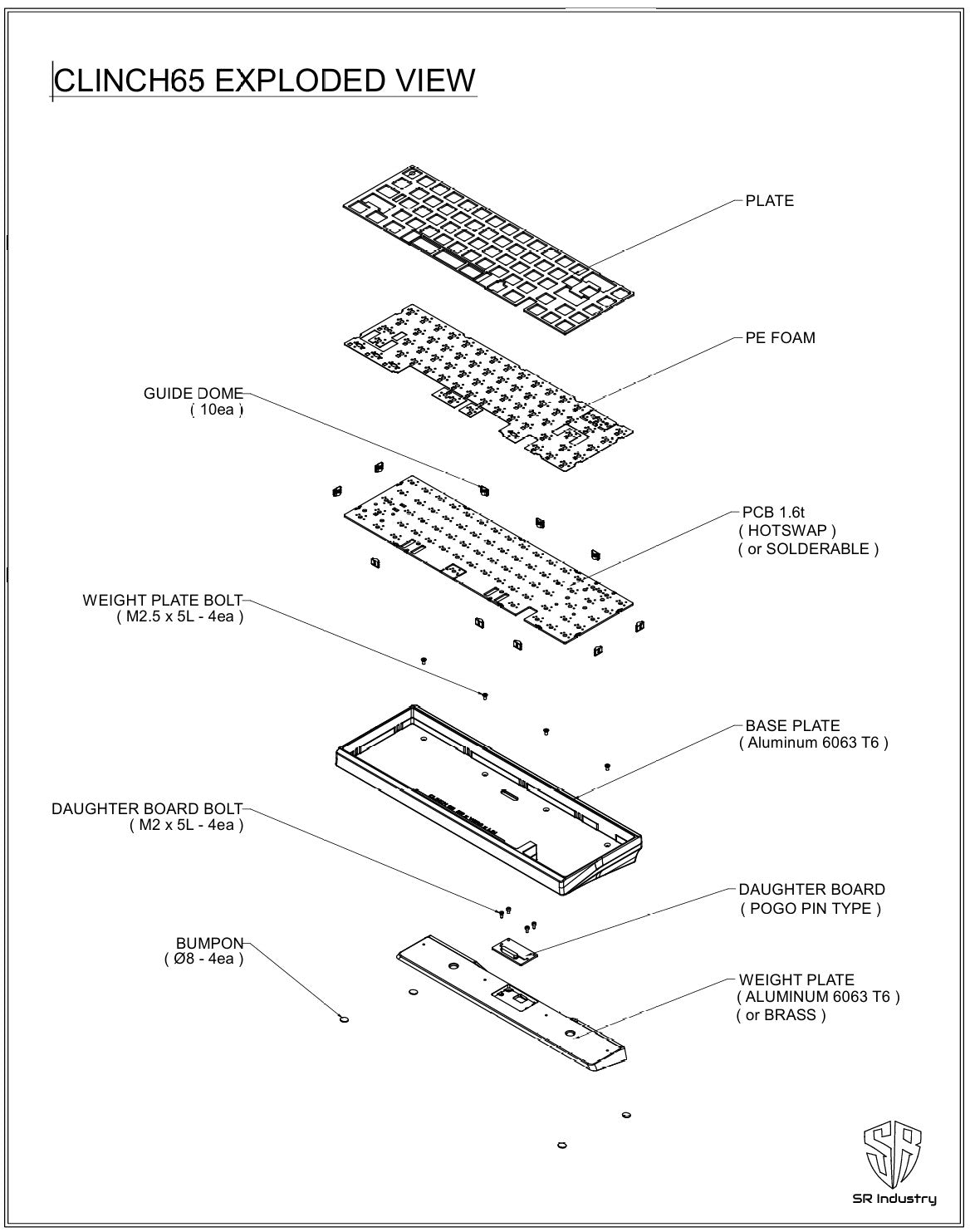 CLINCH 65 _  HOUSING KIT